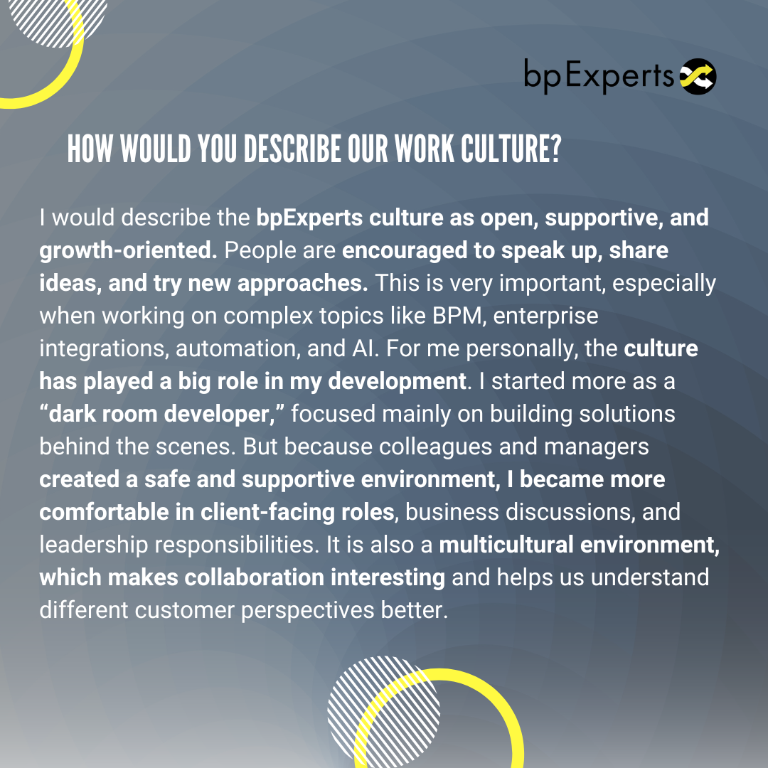 Employee Spotlight: From developer to Engineering Manager