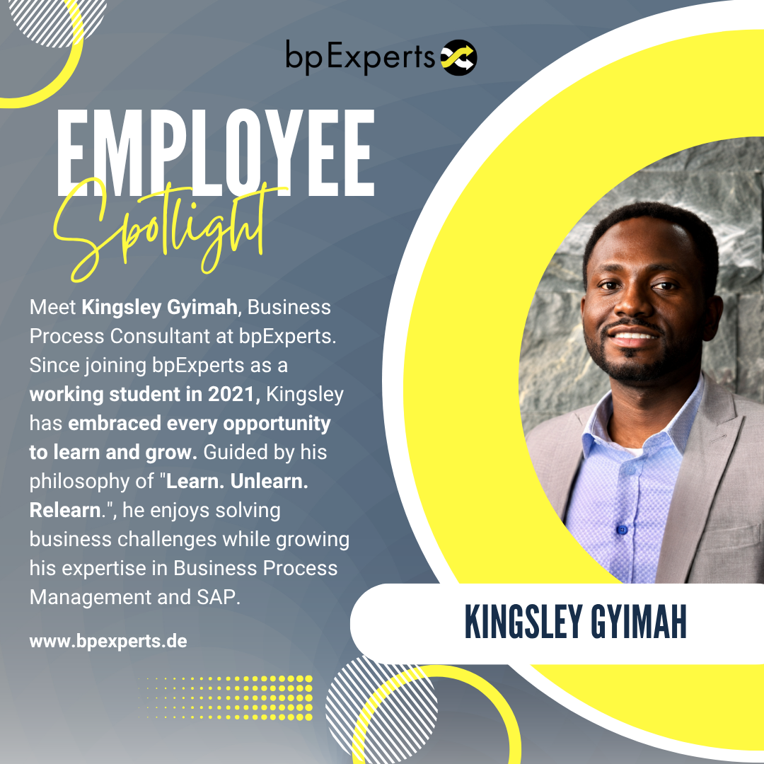 Employee Spotlight: Kingsley Gyimah